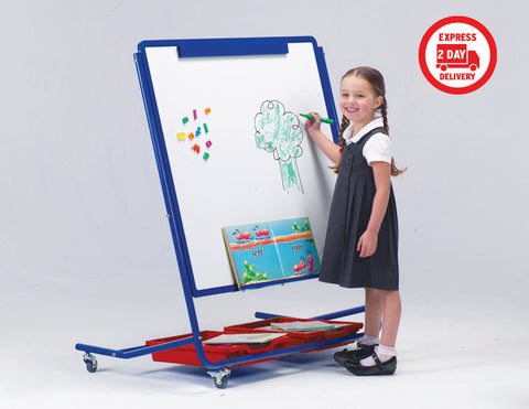 Little Rainbows Mobile Magnetic Display/Storage Easel