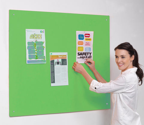 Accents FlameShield Unframed Noticeboard