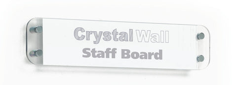 Crystal Wall Nameplate | Spaceright Europe